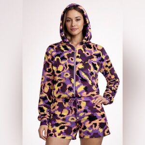 UGG Colorful Hoodie and Shorts Set-Oversized